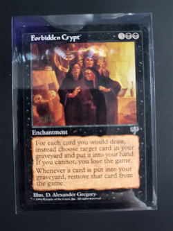 MTG Forbidden Crypt - Mirage Regular Rare - Image 1