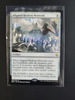 MTG Aligned Hedron Network - Battle for Zendikar (222/274) Regular Rare NM - Image 1