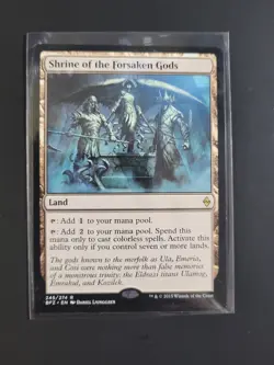 MTG Shrine of the Forsaken Gods - Battle for Zendikar (245/274) Regular Rare NM - Image 1