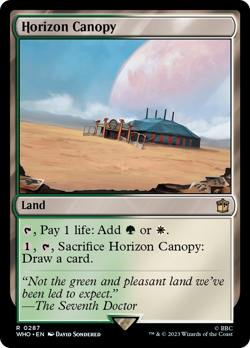 Horizon Canopy #287 | Near Mint | Doctor Who Magic MTG - Image 1