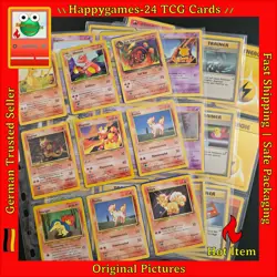 72x WOTC Pokemon Karten Sammlung gemischt div. Set TCG non Holo Vintage /K67 - Image 1