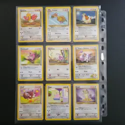 72x WOTC Pokemon Karten Sammlung gemischt div. Set TCG non Holo Vintage /K67 - Image 4