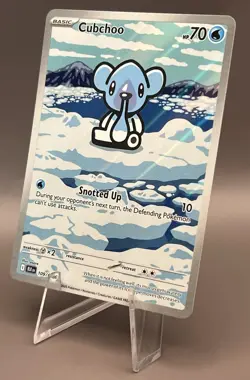 109/086 Cubchoo - SV Black Bolt - Illustration Rare NM Pokemon - Image 1