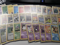 Pokemon WOTC Semi Complete Master Set Gym Heroes - Image 2