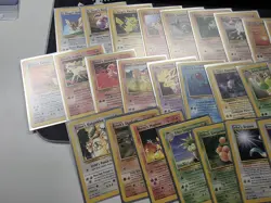 Pokemon WOTC Semi Complete Master Set Gym Heroes - Image 4