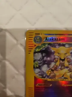 Pokemon TCG Alakazam Expedition Base Set 1/165 Holo Holo Rare - Image 2