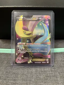 2012 Pokemon Cresselia EX (143 Full Art) 143/149 Boundaries Crossed Holo NM - Image 1