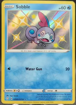 Sobble SV025/SV122 Pokemon Shining Fates Shiny Holo Rare *Buy 2 Get 1 - Image 1