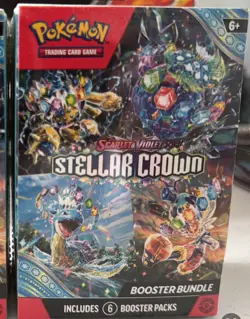 Stellar Crown Booster Bundle - Brand New & Sealed - 6 Packs - Pokemon TCG - - Image 1