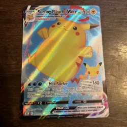 Pokemon TCG: Celebrations: Surfing Pikachu VMax 009/025 Full Art - Image 2