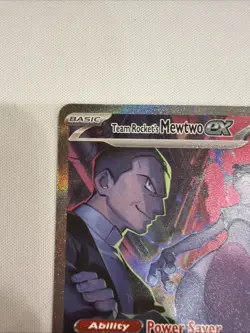 Pokemon Team Rocket's Mewtwo ex #231/182 Destined Rivals 2025 Near Mint S&V TCG - Image 2