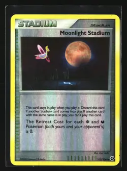Pokemon MOONLIGHT STADIUM 100/106 Reverse Holo (Great Encounters) LP/Light Play - Image 1