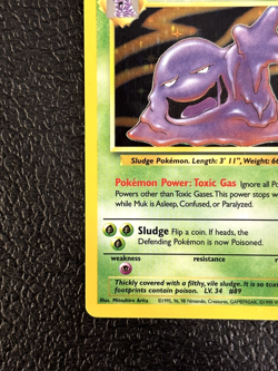 Muk 13/62 Fossil Holo Rare WoTC - Pokemon TCG -LP - Image 5