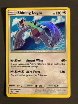 Pokemon Shining Lugia SM82 Shining Legends Super-Premium Collection Promo NM - Image 2