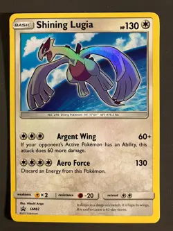 Pokemon Shining Lugia SM82 Shining Legends Super-Premium Collection Promo NM - Image 3