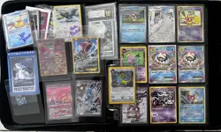 Huge Pokemon Binder Collection Lot! Megas, Vtg, Promos, IR, Slab, Mid Era & More - Image 1