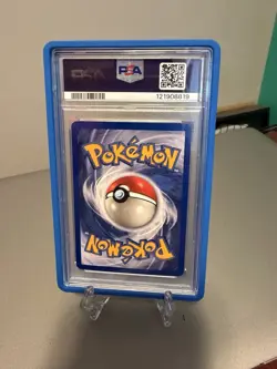 1999 Pokemon TCG Blastoise Holo Rare 2/102 PSA 9 - Image 2