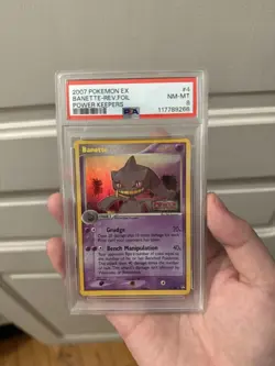 Pokemon Banette EX Power Keepers Reverse Holo Rare #4 PSA 8 - Image 1