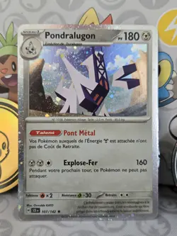 ⭐Pokemon - Pondralugon 107/142 COSMO - EV07 - Couronne Stellaire - FR - NEUF ⭐ - Image 1