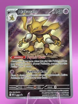 Alakazam Black Star Promo Holo 009 Mega Evolution Pokemon TCG Near Mint - Image 1