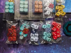 Pokemon TCG Accessories Lot - Dice, Status Counters, Coins, and VSTAR Markers - Image 4