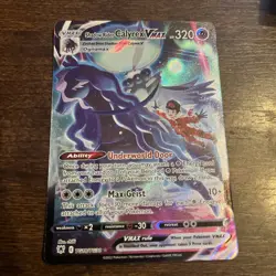 Pokemon TCG Astral Radiance Shadow Rider Calyrex VMAX TG18/TG30 - Image 1