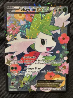 Pokemon Shaymin EX RC21/RC25 Radiant Collection Legendary Treasures Holo (NM) - Image 1