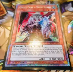 Ghost Ogre & Snow Rabbit (Platinum Secret Rare) - RA04-EN015 - Yu-Gi-Oh TCG - Image 2