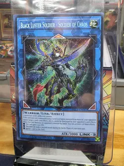 Yu-Gi-Oh! TCG Black Luster Soldier - Soldier of Chaos BLC1-EN002 Sealed - Image 1