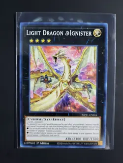 Yugioh! Light Dragon @Ignister - 2021 Tin of Ancient Battles MP21-EN016 1st ED - Image 1