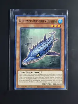 Yugioh! Gluttonous Reptolphin Greethys - 2021 Tin of Ancient Battles MP21-EN183 - Image 1