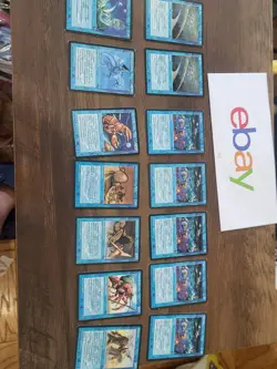 Lot of 14- Fallen Empires Cards- Magic the Gathering MTG X8 High Tide Blue - Image 1