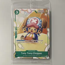 One Piece Card Game - Tony Tony.Chopper (Convention Promo) - OP09-029 - SEALED - Image 1