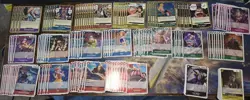 One Piece TCG OP-09 Rare Lot Of 210 Cards All Nm - Image 2