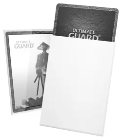 60 ULTIMATE GUARD KATANA WHITE JAPANESE Card SLEEVES Deck Protector Small japan - Image 2