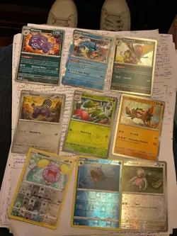 18 Pokemon TCG Rare Cards Lot Sp Illustration Samurott/Dunsparce & More Check... - Image 2