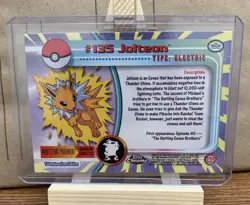 Pokemon Topps Chrome Jolteon #135 Trading Card RARE - Image 4