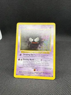 💎NM- Shadowless Gastly #50/102 Base Set Pokemon Card 1999 WOTC TCG PSA - Image 1