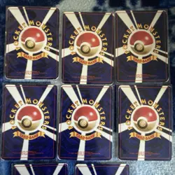 8-1996 Japanese Pocket Monsters Vintage Cards Lot Original Sets No Dups P-VG - Image 3