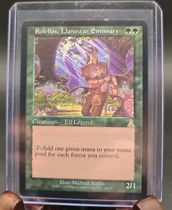 Rofellos, Llanowar Emissary Urza's Destiny MTG Regular Lightly Played - Image 1