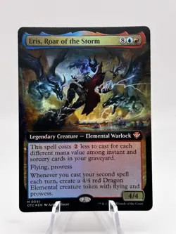Eris, Roar of the Storm 0041 Foil Extended Outlaws of Thunder Junction MTG NM - Image 1