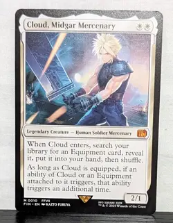 Cloud, Midgar Mercenary Final Fantasy Regular M 0010 - Image 1