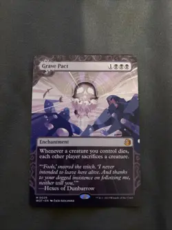 Grave Pact Wilds of Eldraine: Enchanting Tales Regular - Image 1