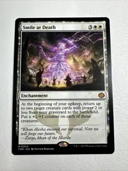 Smile at Death - Mythic Regular #24 NM/MINT Tarkir: Dragonstorm MTG - Image 1
