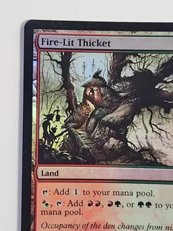 MTG Fire-Lit Thicket Shadowmoor Foil 271 English Magic the Gathering - Image 5