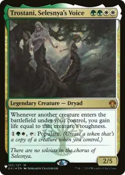 Trostani, Selesnya's Voice - The List Light Play, English Magic the Gathering MT - Image 1