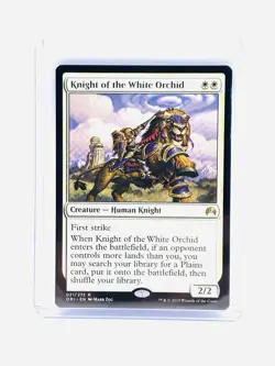 Magic The Gathering, Knight of the White Orchid, Origins, Regular MT/NM - Image 1