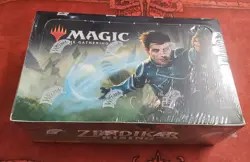 MTG Zendikar Rising Draft Booster Box Sealed with Free Shipping - Image 1