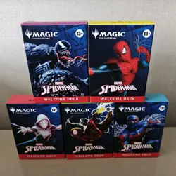 Spider-Man Magic the Gathering Welcome Deck Complete Set NEW - Never Opened - Image 1