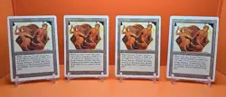 🟤🟤🟤 (4) 1994 Magic The Gathering PRIMAL CLAY REVISED 3RD EDITION PLAYED 🟤🟤 - Image 1